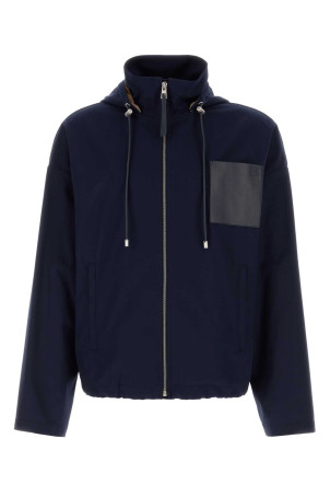 Dark blue twill jacket LOEWE (H526Y02WCO)