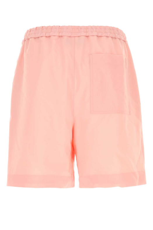 Pink wool bermuda shorts orange LOEWE (H526Y1AW26)
