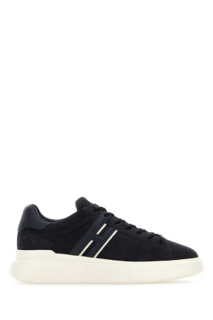 Navy blue suede H580 sneakers HOGAN (HXM5800DV42UHO)