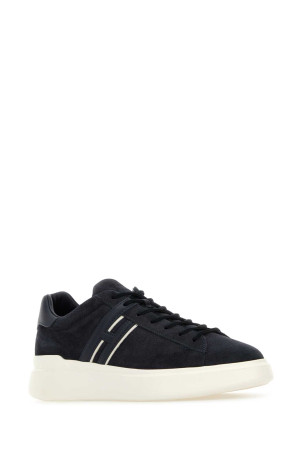 Navy blue suede H580 sneakers HOGAN (HXM5800DV42UHO)