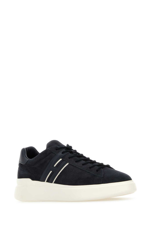 Navy blue suede H580 sneakers HOGAN (HXM5800DV42UHO)