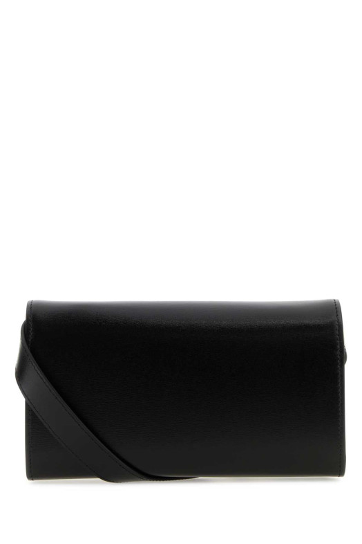 Black leather All-Day clutch JIL SANDER (J07ZH0012P4840)