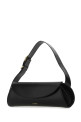 Black leather Cannolo Grande shoulder bag JIL SANDER (J08WD0051P4840)