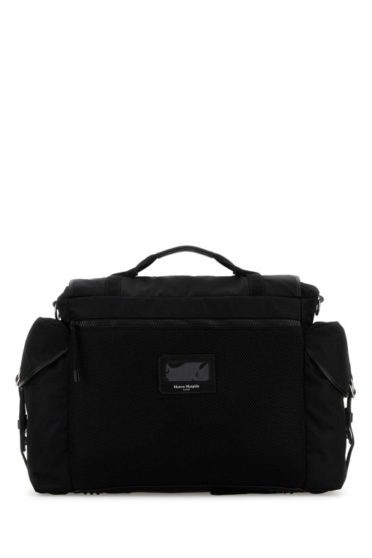Black fabric Messenger travel bag MAISON MARGIELA (SB1WG0071P6763)