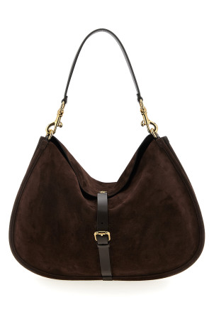 Велика сумка через плече «Поні» Коричнева WP1C0022AP341M0406