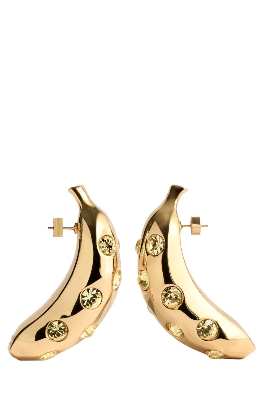 Серьги «Les Boucles Bananes» Золото 25E251JW7415101289