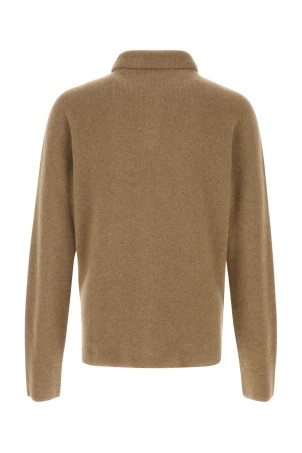 Camel cashmere Tiger polo shirt THE ROW (1235Y556)