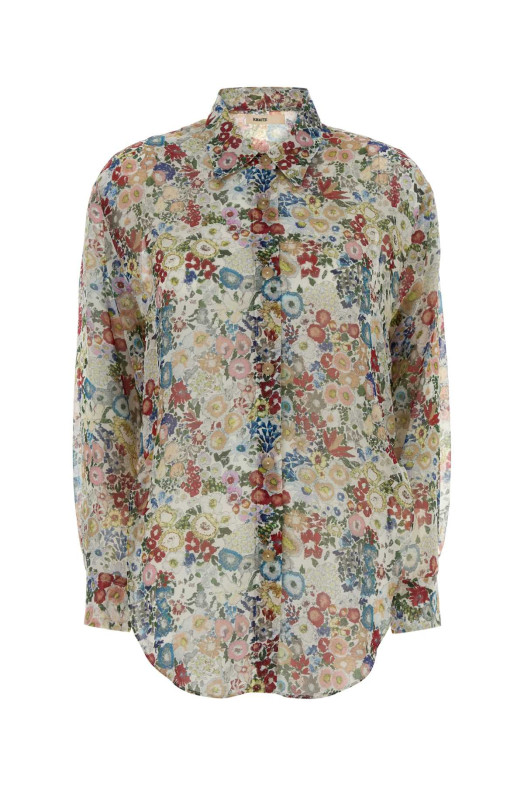 Printed silk shirt KHAITE (24303372W3372)