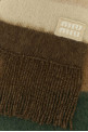 Embroidered mohair blend scarf MIU MIU (5FS0942CVD)