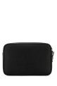 Black leather VLogo clutch Black VALENTINO GARAVANI (7Y0P0AN8UAG)