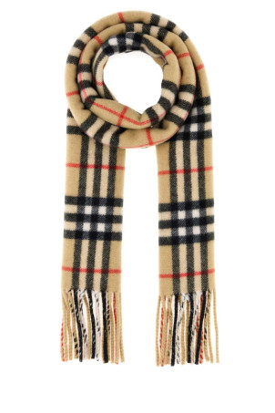 Embroidered cashmere scarf BURBERRY (8113377)