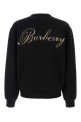 Black cotton sweatshirt Black BURBERRY (8119079)
