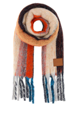 Multicolor alpaca blend scarf LOEWE (FSA5SS3W01)