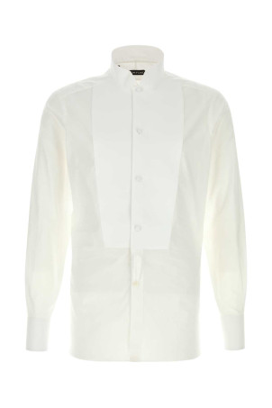 White cotton shirt TOM FORD (HFVS01CGS01)