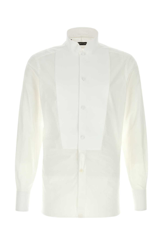 White cotton shirt TOM FORD (HFVS01CGS01)