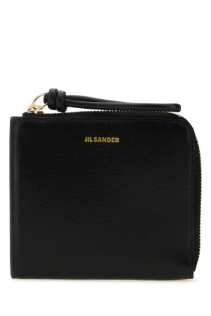 Black leather wallet JIL SANDER (J07VL0004P4841)
