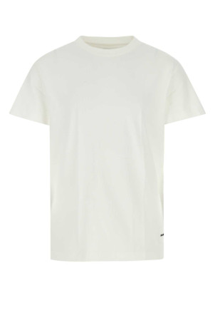 White cotton t-shirt set White JIL SANDER (J47GC0001J45048)