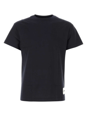 Midnight blue cotton t-shirt set JIL SANDER (J47GC0001J45048)