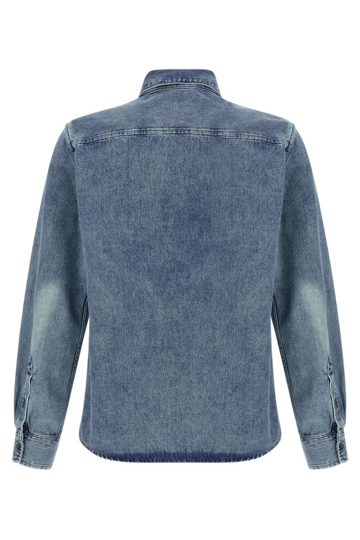 'Ami de Coeur' denim shirt Blue