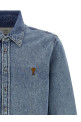 'Ami de Coeur' denim shirt Blue