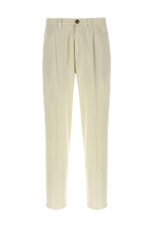 Corduroy trousers Beige