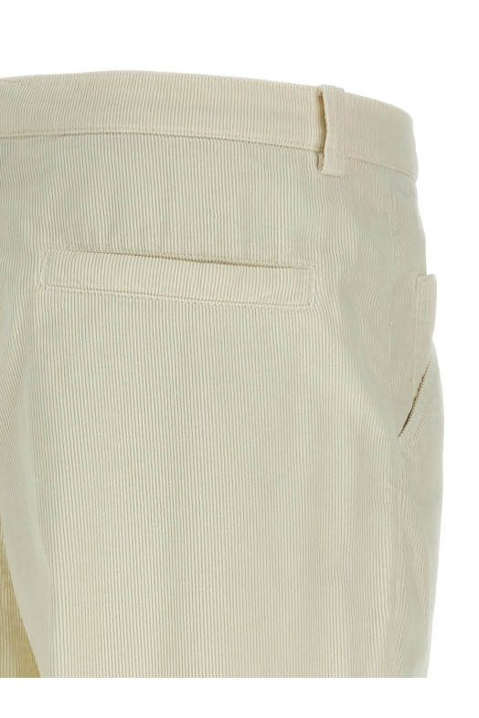 Corduroy trousers Beige