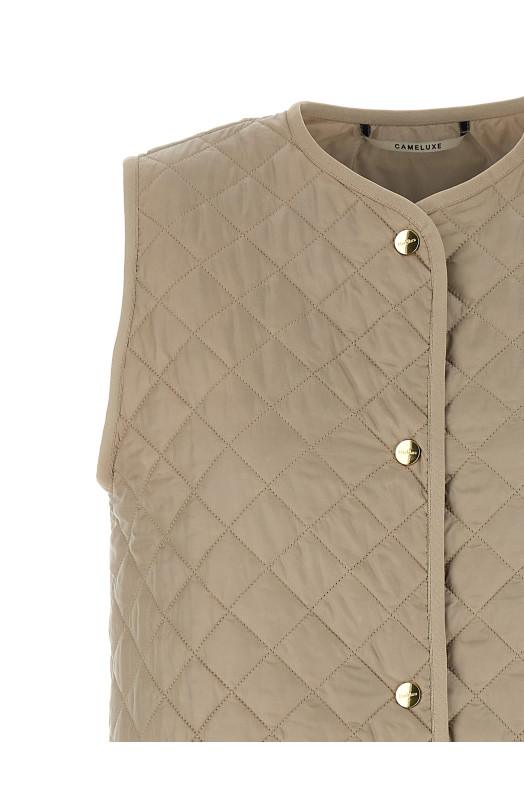 Длинный жилет «Лорен» Коричневый 2519291014600035