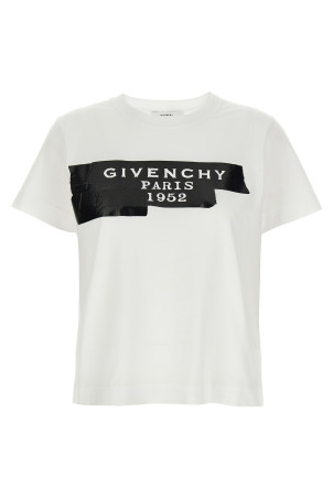 'GIVENCHY Tape' T-shirt Black-grey
