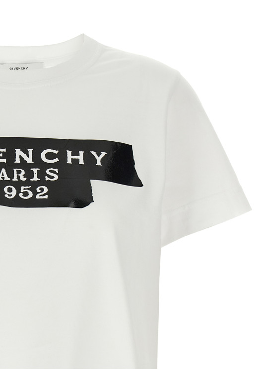 'GIVENCHY Tape' T-shirt Black-grey