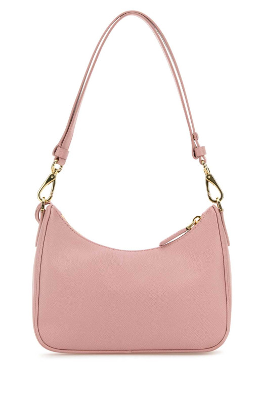 Pink leather mini Prada Re-Edition shoulder bag PRADA (1BC204VQOMNZV)