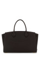 Dark brown leather large Studio Soft handbag Brown SALVATORE FERRAGAMO (21A110785996)