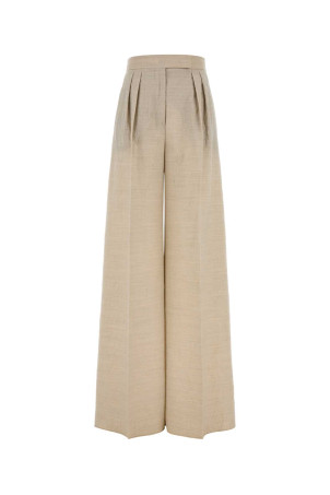 Sand wool Acinoso wide-leg pant MAX MARA (2511131153600)