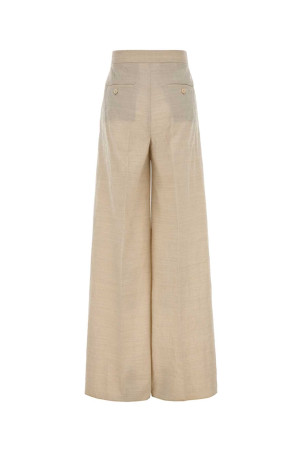 Sand wool Acinoso wide-leg pant MAX MARA (2511131153600)