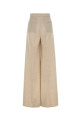 Брюки Acinoso с широкими брючинами из песчаной шерсти MAX MARA (2511131153600)