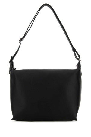 Black leather Cubi big crossbody bag Black LOEWE (B906K70X13)