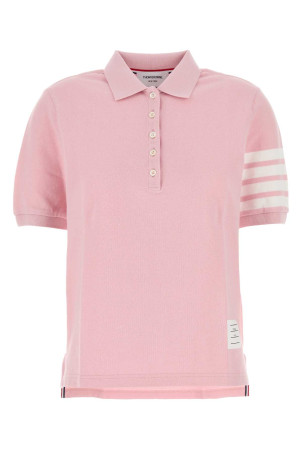 Pink piquet polo shirt THOM BROWNE (FJP052G07976)