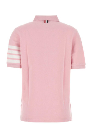 Pink piquet polo shirt THOM BROWNE (FJP052G07976)