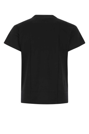 Black cotton t-shirt set JIL SANDER (J47GC0001J45048)