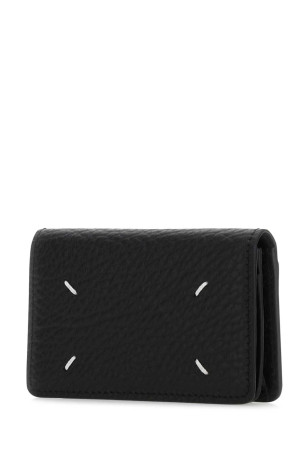 Black leather coin purse MAISON MARGIELA (SA3VX0008P4455)