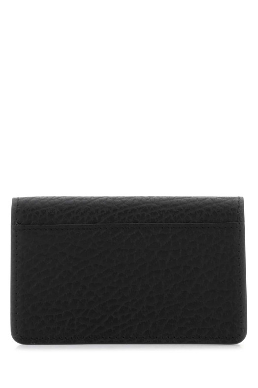 Black leather coin purse MAISON MARGIELA (SA3VX0008P4455)