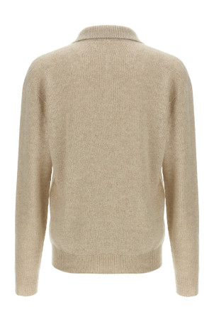 'Leach' polo shirt Beige