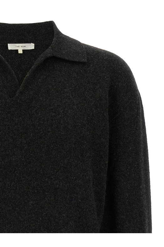 'Leach' polo shirt Gray