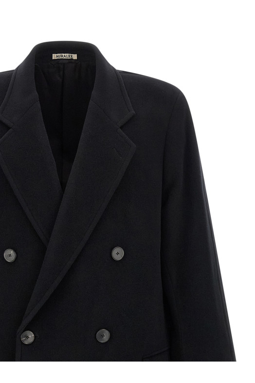 'Chesterfield' coat Black