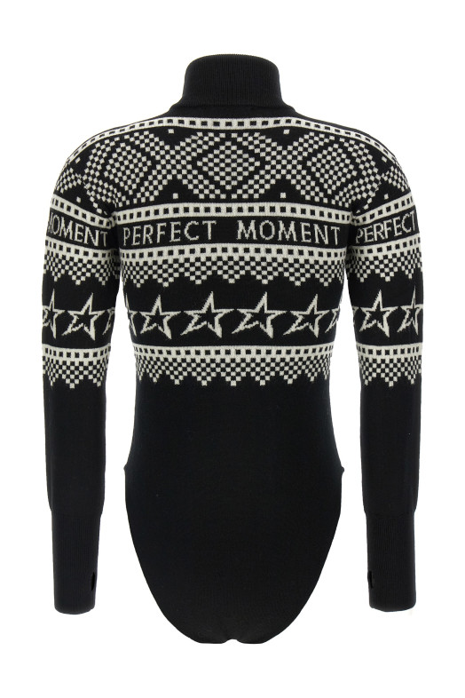 'Holiday' bodysuit Black-grey