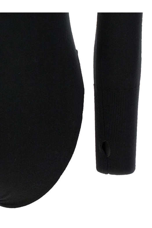 'Holiday' bodysuit Black-grey