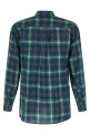 'Airy Wool Check' shirt Green