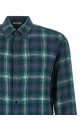 'Airy Wool Check' shirt Green