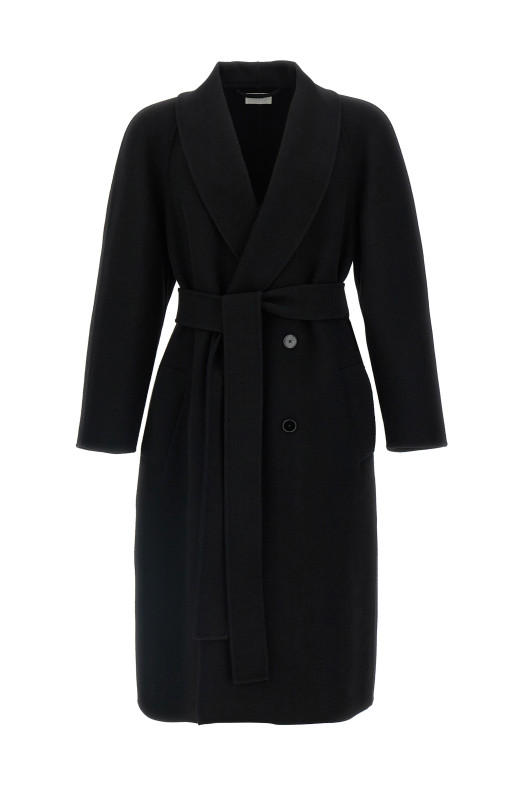 'Ferro' coat Black