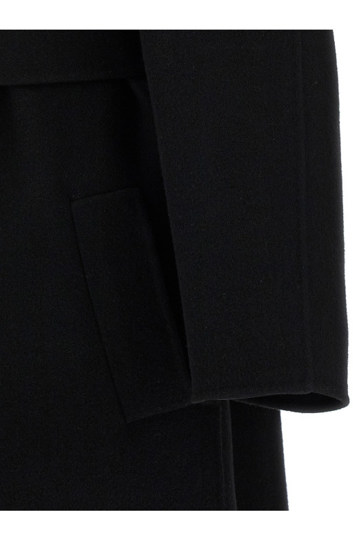 'Ferro' coat Black