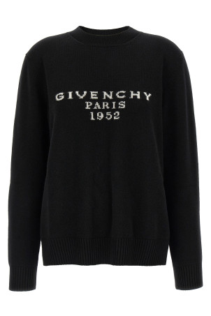 'GIVENCHY Paris 1952' sweater Black